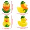 36 Pcs St. Patrick's Day Rubber Ducks,Baby Showers Accessories,Mini 2.16" Duckies Bath Toys for Kids St. Patrick's Day Party Favors,Gift Exchange (St. Patrick's Day)